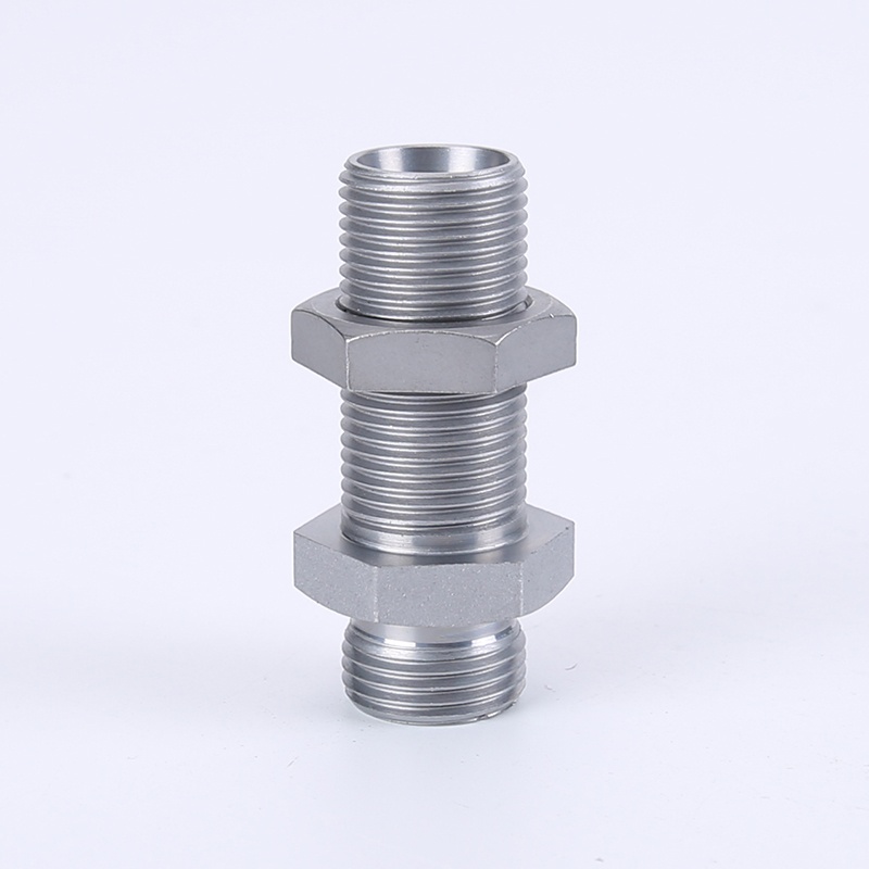 卡套式隔壁直通接頭